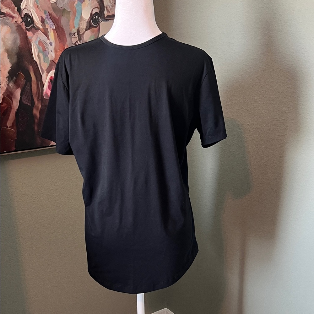 Cuts Clothing Black Short Sleeve Crewneck T-Shirt